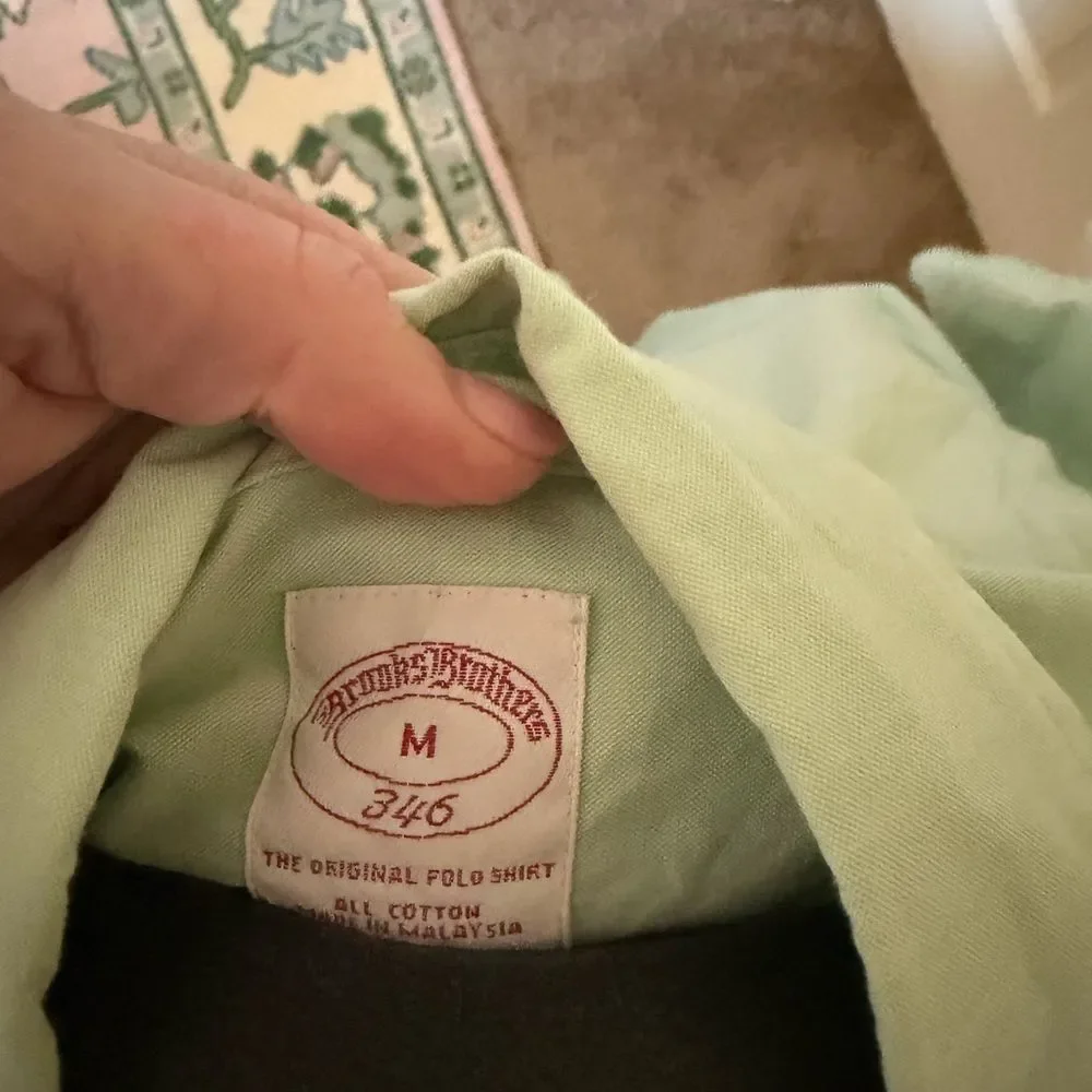 Brooks brothers mens dress shirt